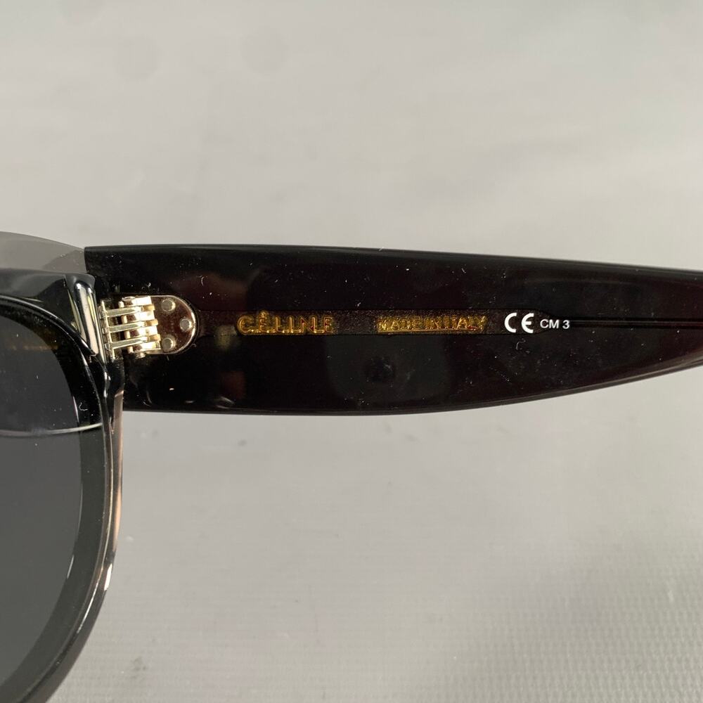 CELINE Grey Acetate Sunglasses - Picture 5 of 9